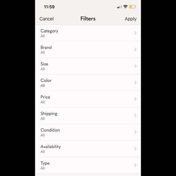 How to search my closet for your specific size, category, brand… etc. - Picture 2 of 3